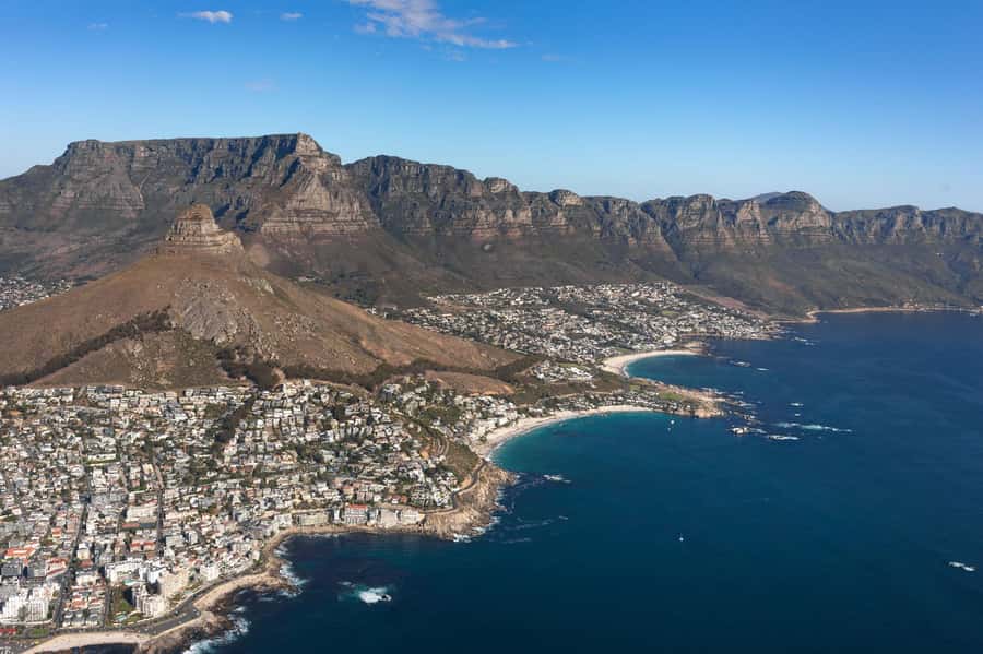 Cape Town Two Oceans Scenic Helicopter Flight - 27min - Chapman’s Peak and the turn toward False Bay