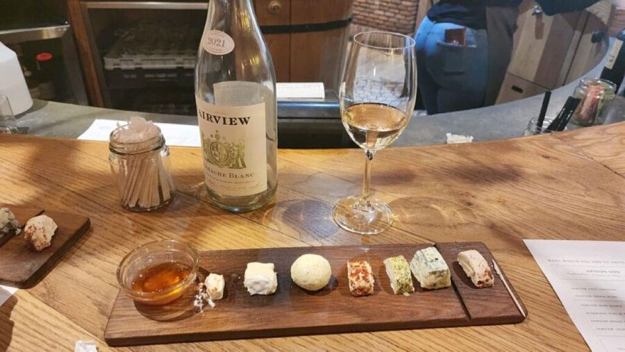 Cape Wineland 3 Award Winning Vineyards - Fairview and the pleasure of wine with cheese