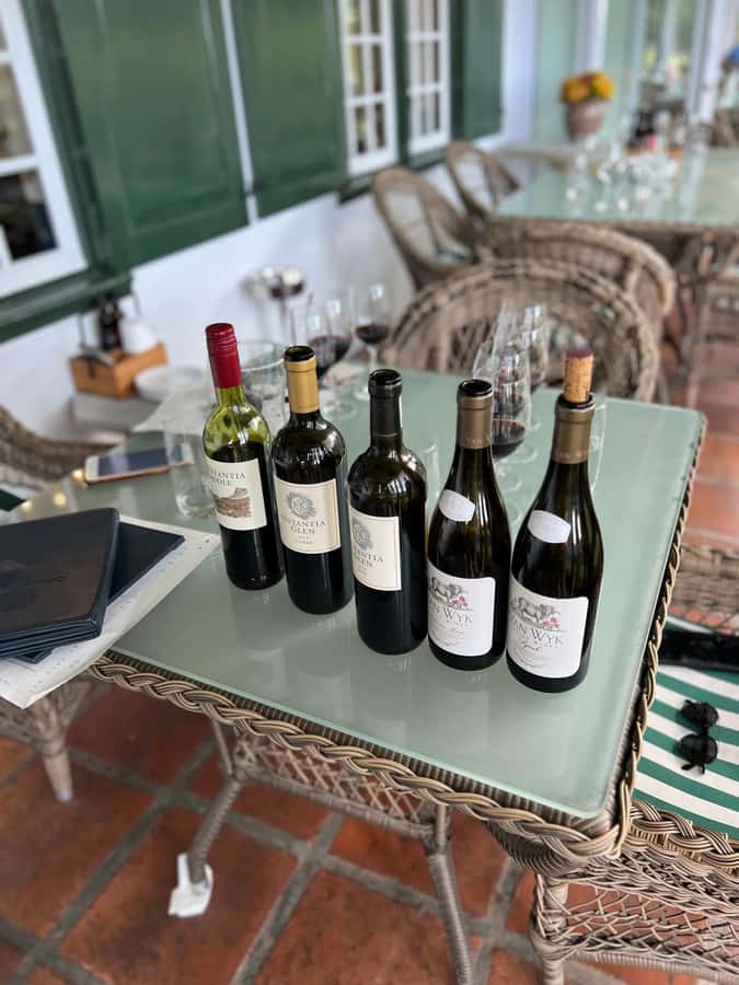 Constantia Half day Wine Tasting tour - What the $155 price really covers