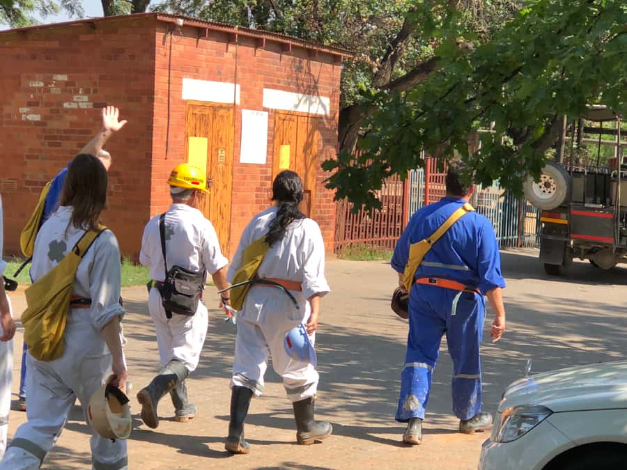 Cullinan Diamond Mine Tour - Driving through Cullinan town