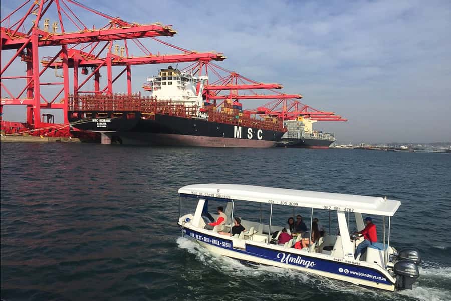 Durban: 30-Minute Harbor Boat Cruise - The first minutes on the water