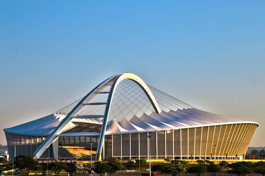 Durban: City & PheZulu Cultural Village Tour - City Hall and the contrast between old and new Durban