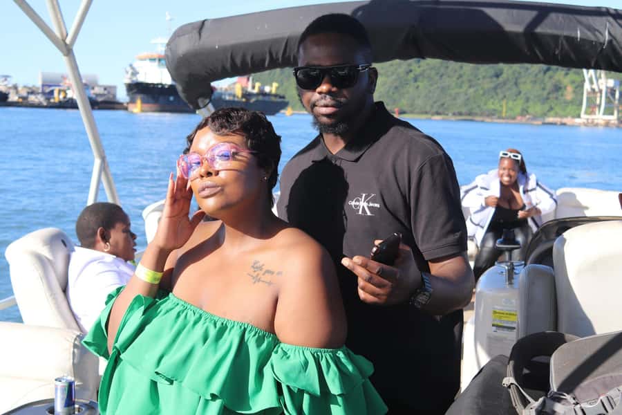Durban: Pontoon Boat Harbor Cruise - Finding the boat at Wilsons Wharf
