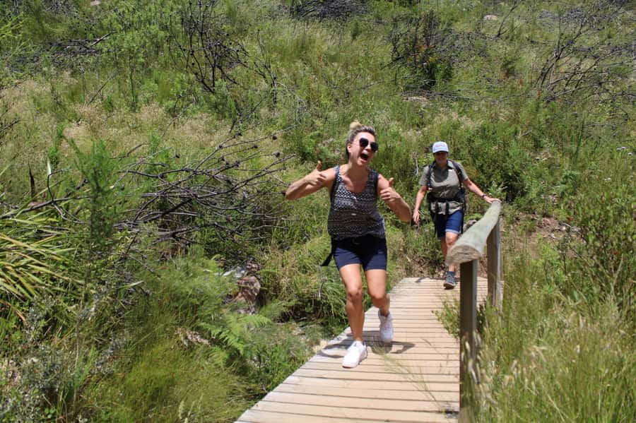 E-Bike & Hike Jonkershoek - From the e-bike route to the first waterfall