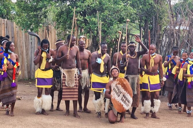 Evening Cultural Festival with African Cuisine Dinner. - The dancing begins with a strong visual welcome