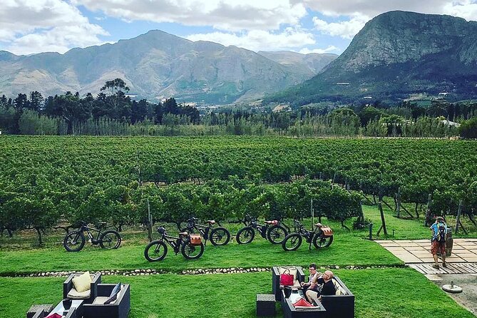 Franschhoek E-Bike Wine Tour (Half Day) - Starting in Franschhoek and getting set up