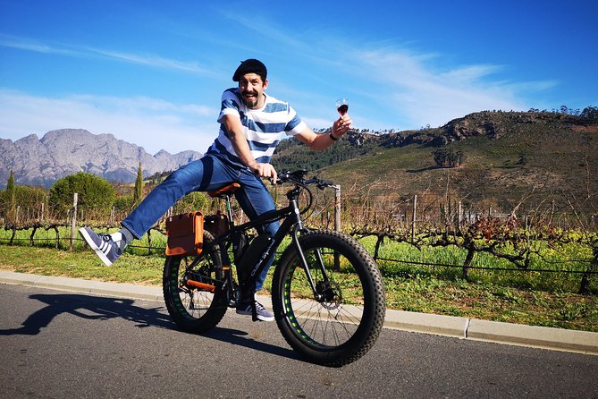 Franschhoek E-Bike Wine Tour (Half Day) - Riding through vineyards and working farms