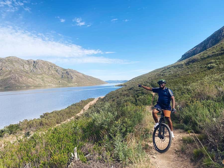 Franschhoek: Explore The Valley Of Dreams With E-Bikes - Riding through Franschhoek town
