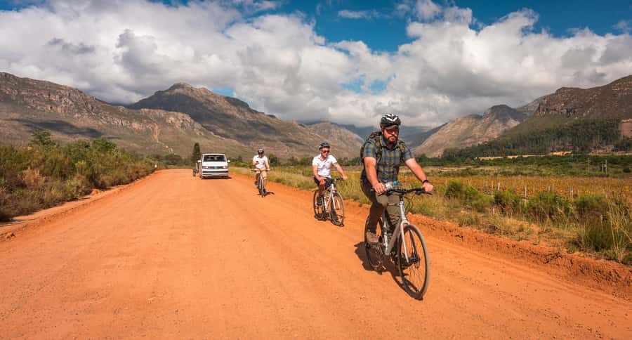 Franschhoek: Private E-bike Ride & Wine Experience - Grand Provence adds art to the first tasting