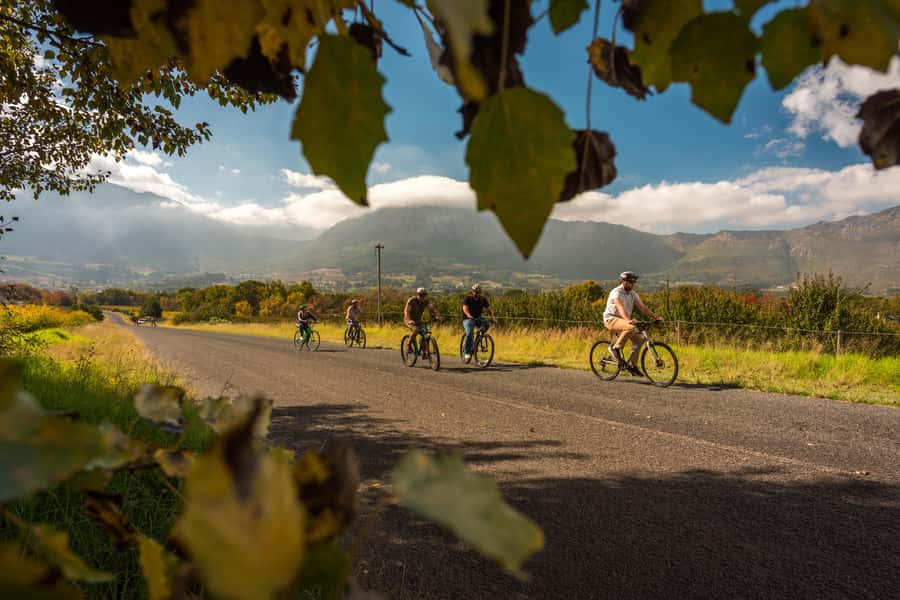 Franschhoek: Private E-bike Ride & Wine Experience - The morning begins in Franschhoek Village