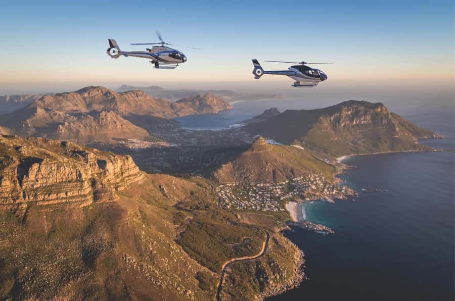 From Cape Town: Cape Peninsula Scenic Helicopter Flight - Taking off from the V&A Waterfront