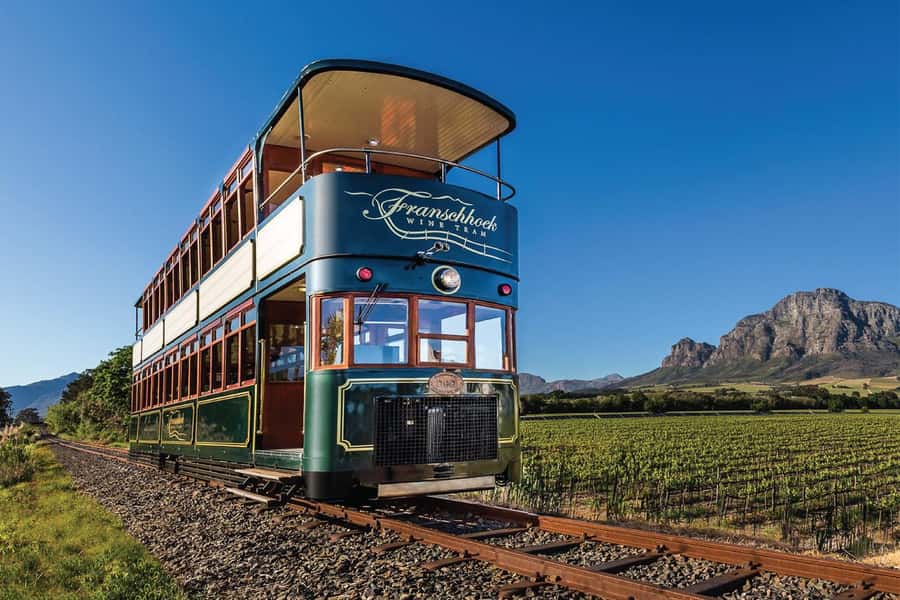 From Cape Town: Franschhoek Wine Tram Hop-on Hop-off - How the tram and tram buses work