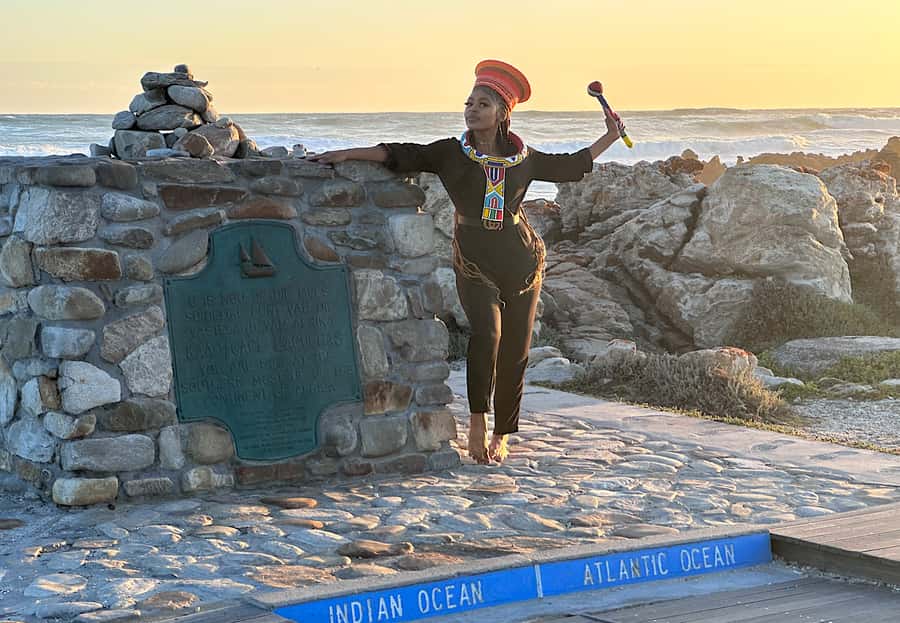 From Cape Town: Full-Day Cape Agulhas Private Tour - Inside the striped Agulhas lighthouse