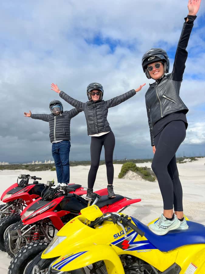 From Cape Town: Quad Bike Sand Dunes, Transport Included - Your first minutes at Atlantis Dunes
