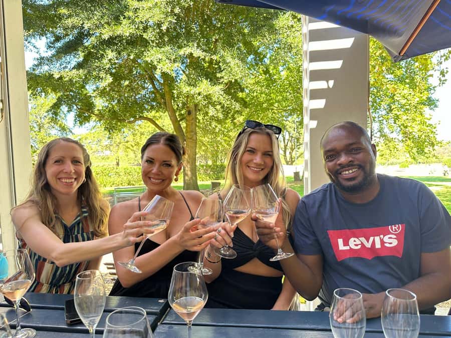 From Cape Town: Stellenbosch Four Estate Full-Day Wine Tour - Cheese, biltong, and chocolate make the tastings more useful