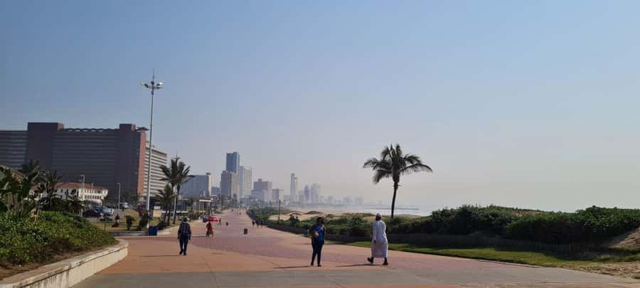 From Durban: Half Day Durban City Tour - The Golden Mile and Moses Mabhida Stadium