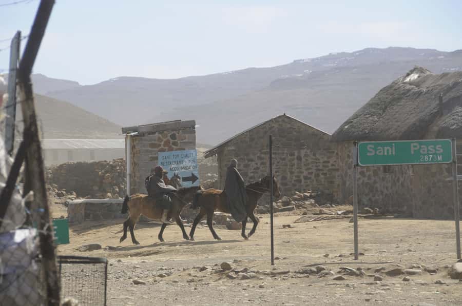 From Durban: Sani Pass and Lesotho by 4WD Vehicle - Crossing the border into Lesotho