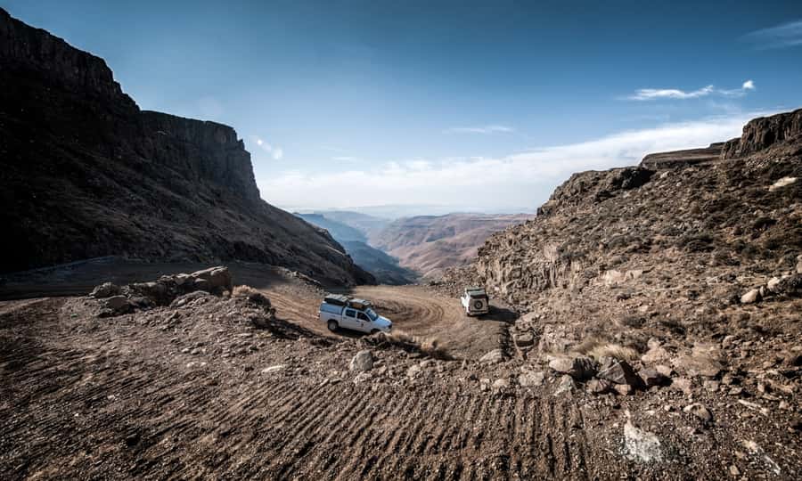 From Durban: Sani Pass, Lesotho and Basotho Village Day Trip - The climb from Himeville to the border
