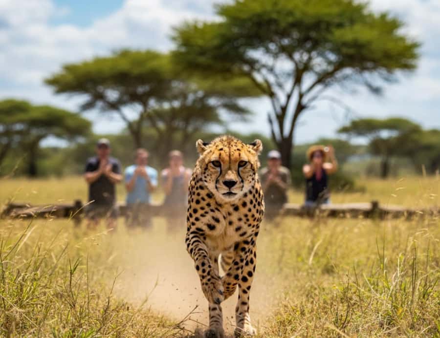 From Johannesburg: Cheetah Tour - A Two-Hour Guided Visit With More Than Cheetahs