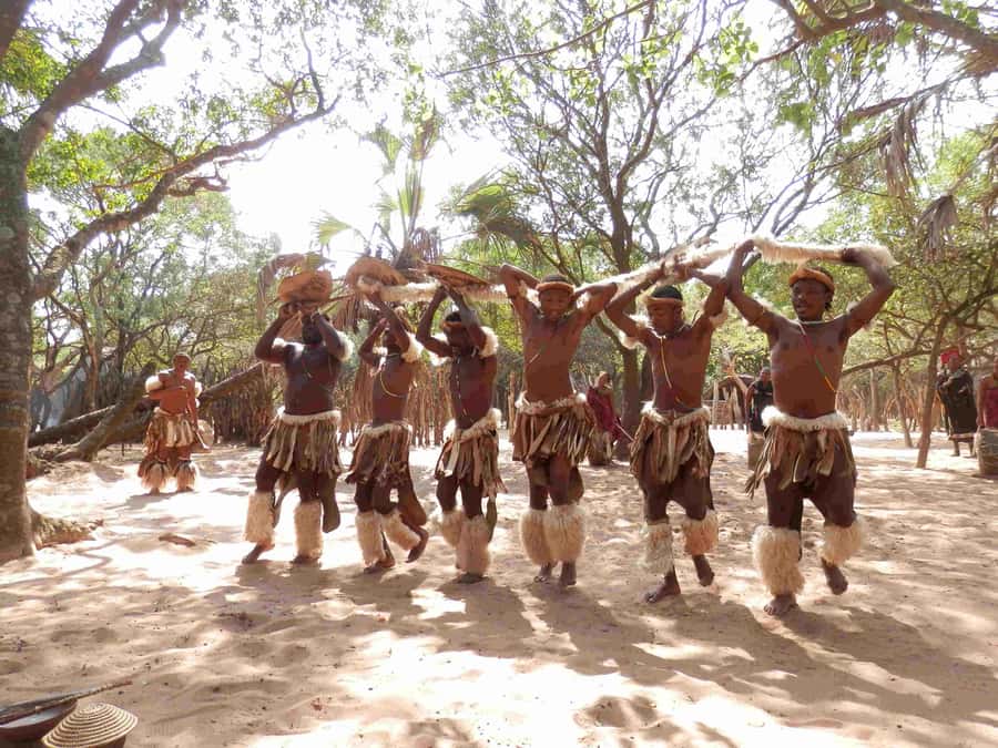 From Richards Bay: DumaZulu Cultural Village Day Trip - DumaZulu’s circle of huts and cattle kraal