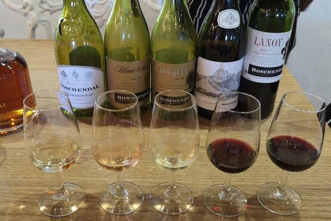 Full-Day Franschhoek Hop On Hop Off Wine Tram Tour from Cape Town - Starting the tram day at Groot Drakenstein
