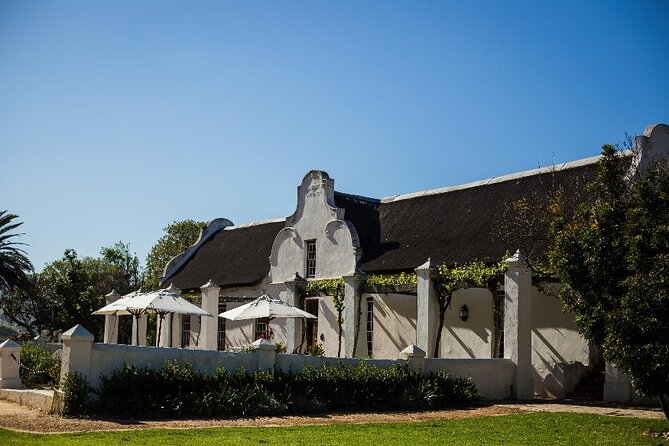Full Day Small Group Wine Tour Cape Town and Stellenbosch - Mitre’s Edge brings wine into a private home