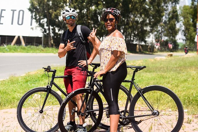Guided Bicycle Tour of Soweto with Lunch - The Hector Pieterson Memorial connects you to the 1976 uprising