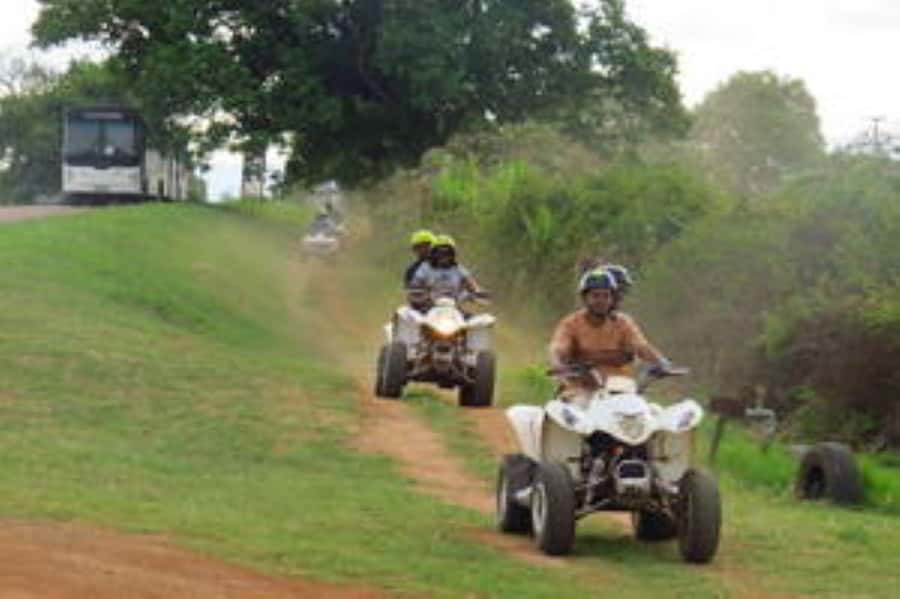 Hazyview: Guided Macadamia Plantation and Forest Quad Safari - Getting ready at Extreme Adventure Camp
