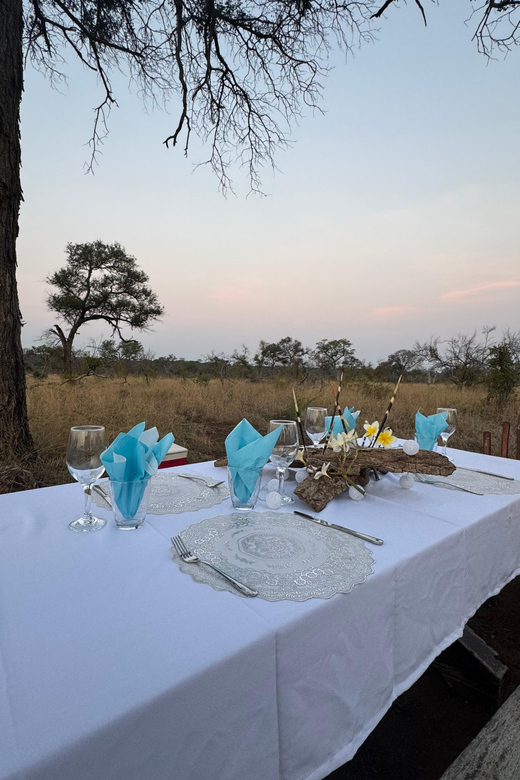 Hoedspruit: Dinner in the Bush & Safari Game Drive - The guide and the small group feel