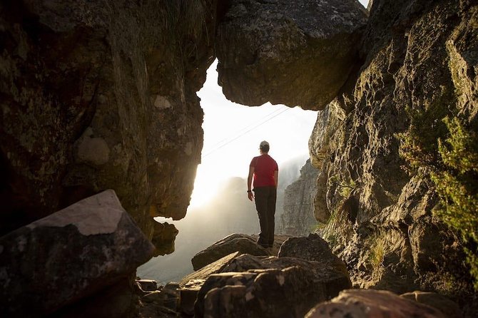 India Venster: sensational half-day route up Table Mountain - The scrambling sections and exposure