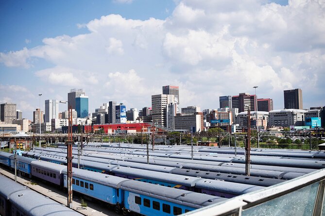 Johannesburg City Centre Walking Tour - Mary Fitzgerald Square and the city in public view