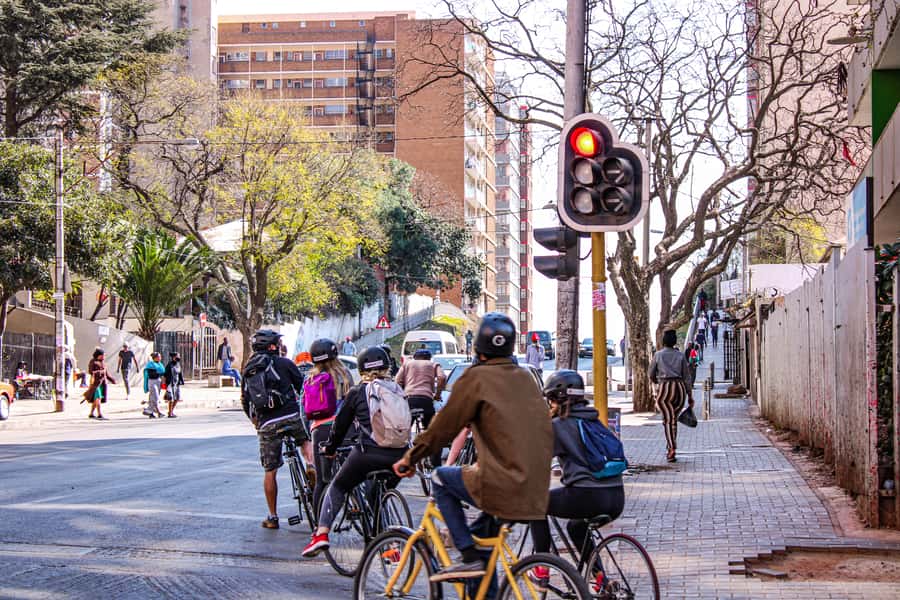 Johannesburg: Inner City Guided Cycling Tour - Bikes, traffic, and how hard the ride feels
