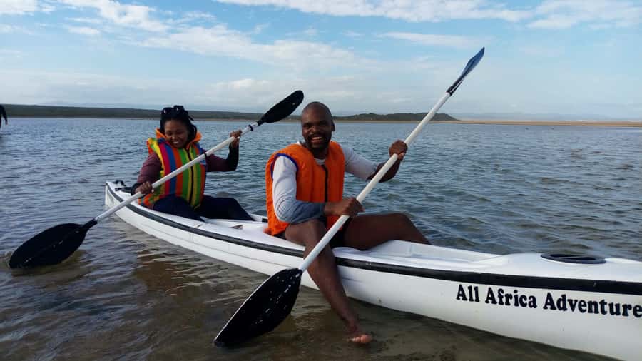 Kayaking Jeffreys Bay - A quiet start at Kabeljouws Lagoon