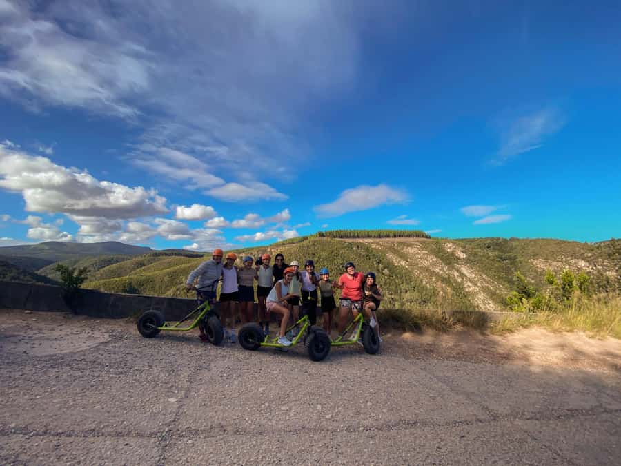 Knysna: Downhill Forest Scootour Adventure - Rolling through Garden Route National Park