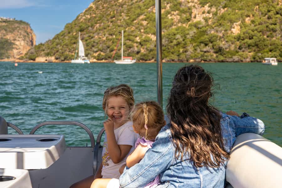 Knysna: Knysna Lagoon Pontoon Boat Cruise - Starting at The Water Club across from the Turbine Hotel
