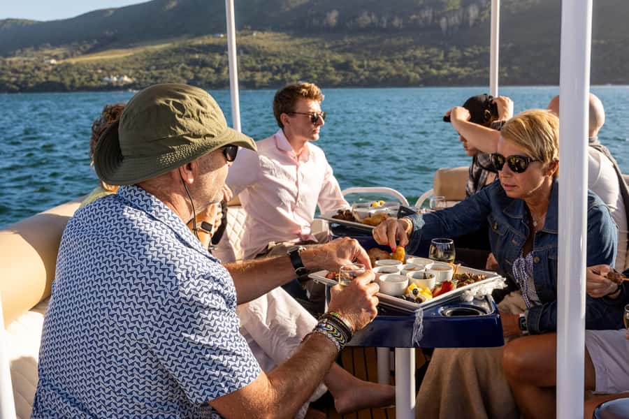 Knysna: Knysna Lagoon Pontoon Boat Cruise - Choosing between daytime and sunset cruises
