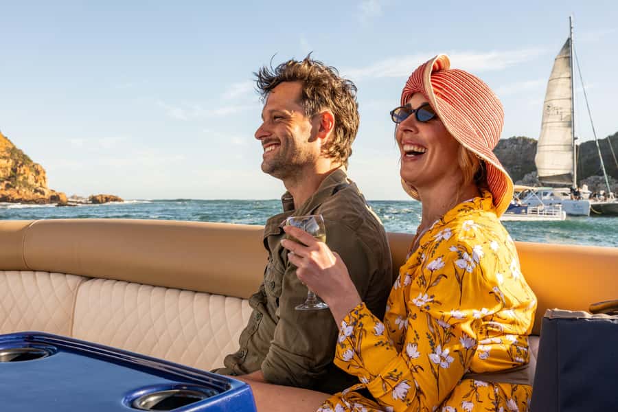 Knysna: Knysna Lagoon Pontoon Boat Cruise - Cruising the Knysna Estuary at an easy pace