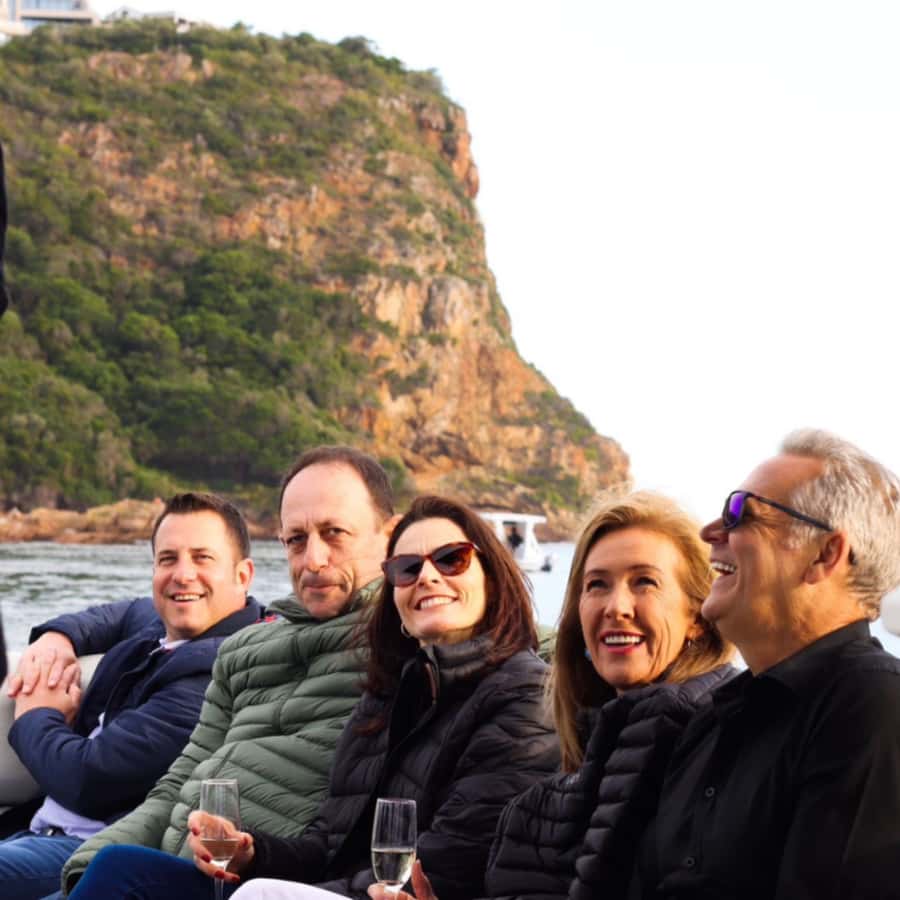 Knysna Lagoon: Boat Cruise with Oyster & White Wine Tasting - Six fresh oysters with white wine