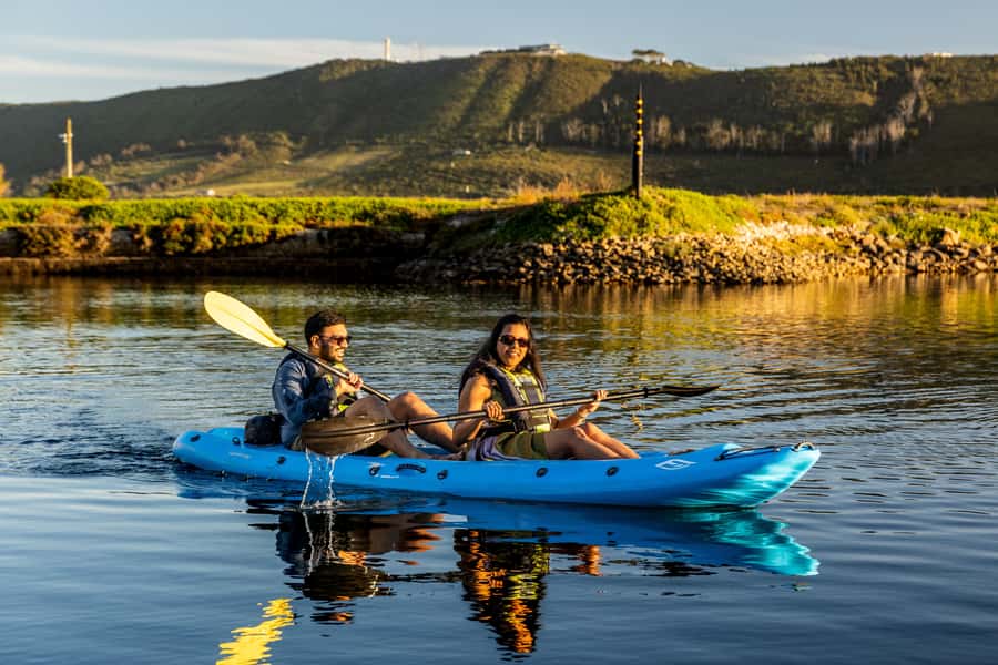 knysna Lagoon Kayak Hire - What the paddle itself feels like