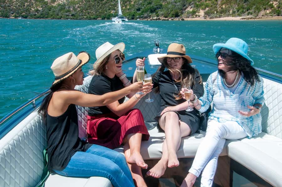 Knysna: Scenic Cruise Aboard a Luxury Lounge Cruiser - The Knysna Heads From the Water