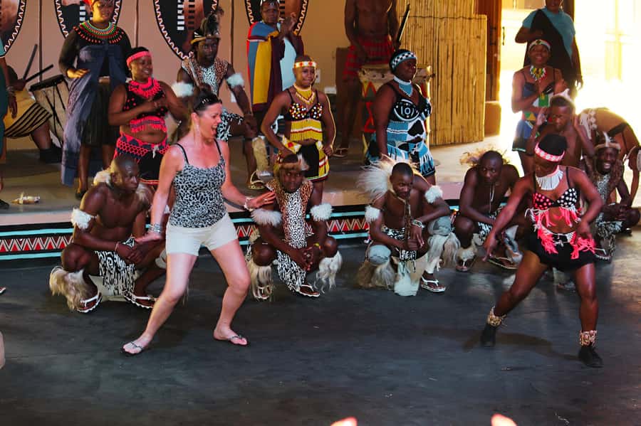 Lesedi Cultural Village with lunch or dinner cultural food - Five cultures in one carefully planned village