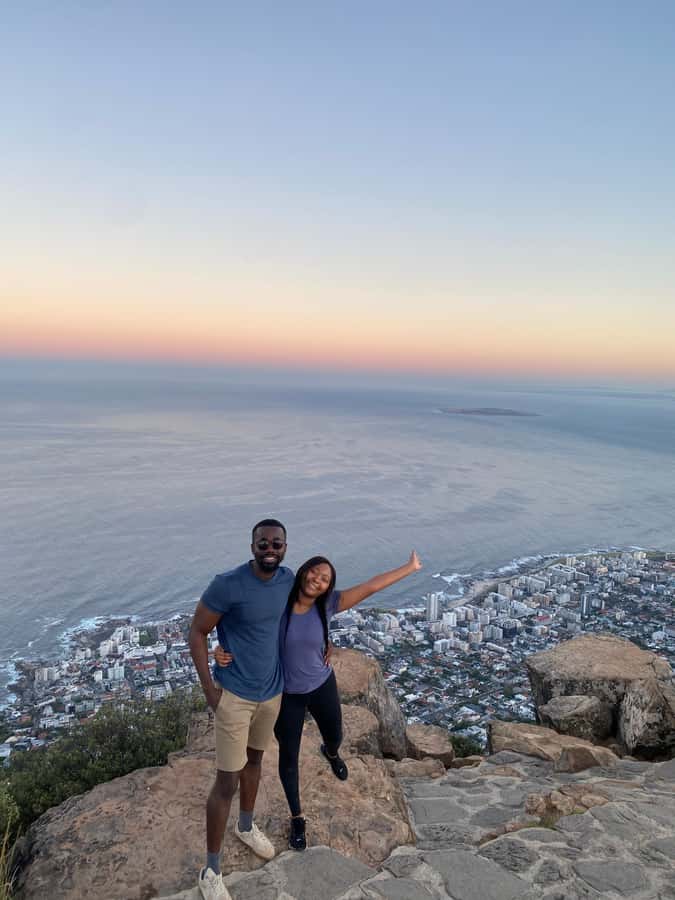 Lion's Head Hike: Cape Town - Sunrise or Sunset Hike - The climb itself: an easy start, then rocks and ladders