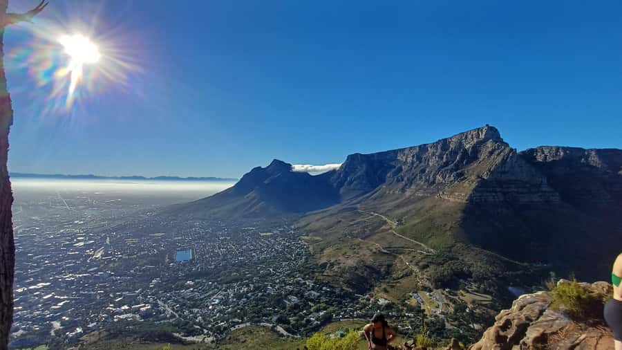 Lion's Head: Hike with a registered hiking guide - Chains, staples, and ladders change the pace