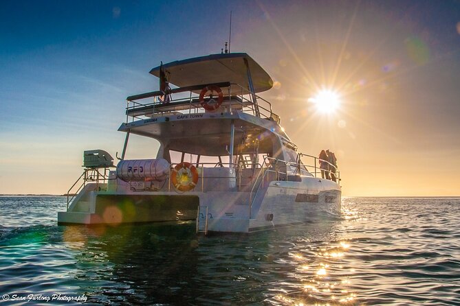 Luxury Sunset Cruise with Prosecco - The catamaran ride and the changing Cape Town view