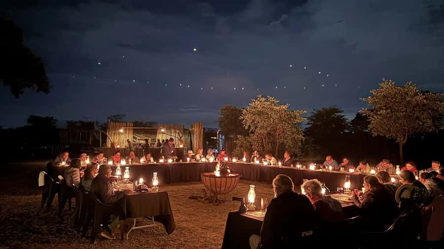 Marloth Park: Bush Braai Dinner & Game Drive in Kruger Park - From Marloth Park into Kruger at sunset