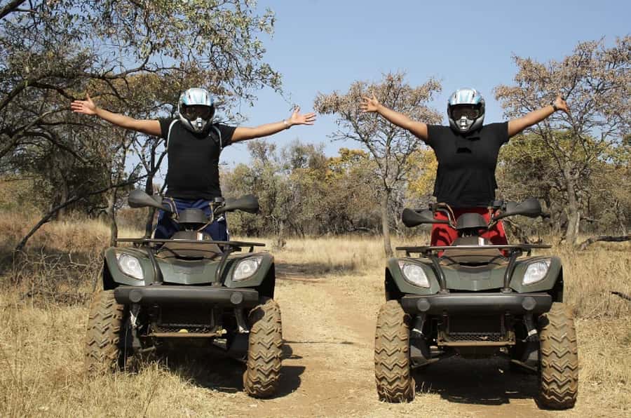Marloth Park Quad Biking Adventure 1-hour Off-Road - One hour on winding bushveld trails