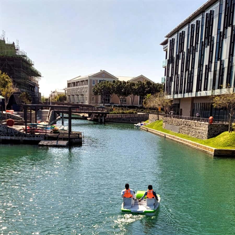 Pedal Boat Ride V&A Waterfront - Cape Town - Important limits to keep in mind