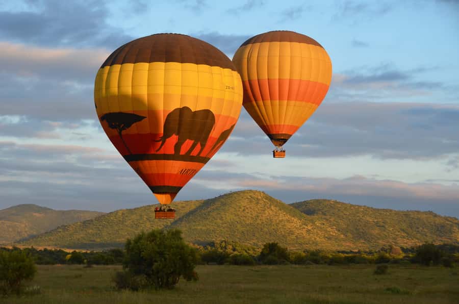Pilanesberg National Park/Sun City Hot Air Balloon Safari - One hour above Pilanesberg’s wildlife