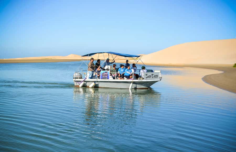 Port Elizabeth: River Cruise on the Sundays River - Passing the Alexandria Coastal Dune field
