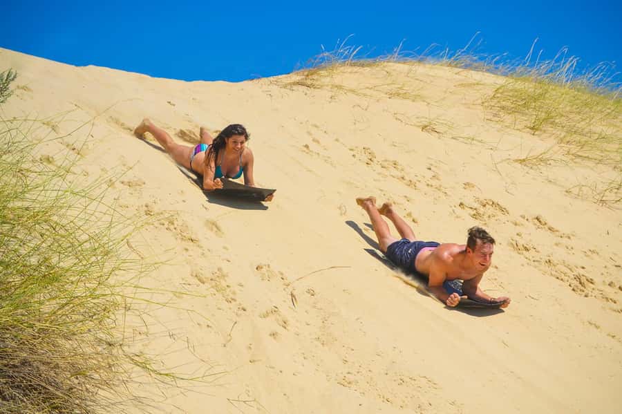 Port Elizabeth: Sandboarding with Short Boat Trip - Key points at a glance